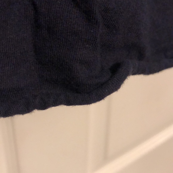 XL OLAN ROGERS Navy Blue V-Neck Graphic Tee “Road Less Travelled” - Picture 5 of 5